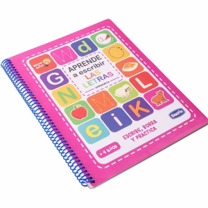 Libro aprende a escribir las letras (imprenta)