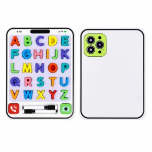 Tablero encaje abecedario con pizarra y plumón