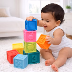Cubos sensoriales bebé