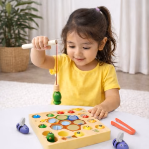 Juego pesca y abejas
