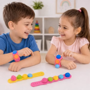 Brazalete fidget sensorial 3 ud.