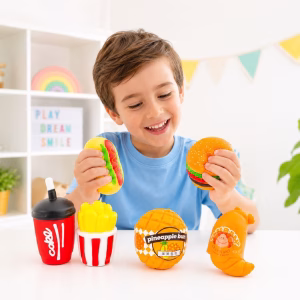 Set squishy comida rápida
