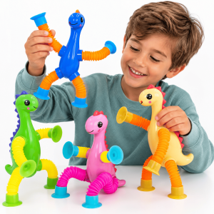 Pack Dino tubo sensorial 4 Ud