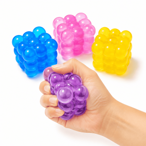 Cubo sensorial burbuja